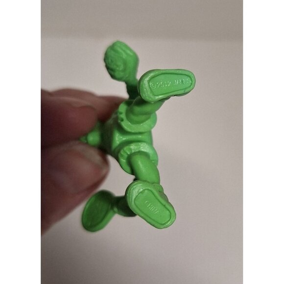 Andrew Agony SLUG Zombies 2012 Series 2 Green Zombie Tennis Player Figure Brain - Picture 5 of 5